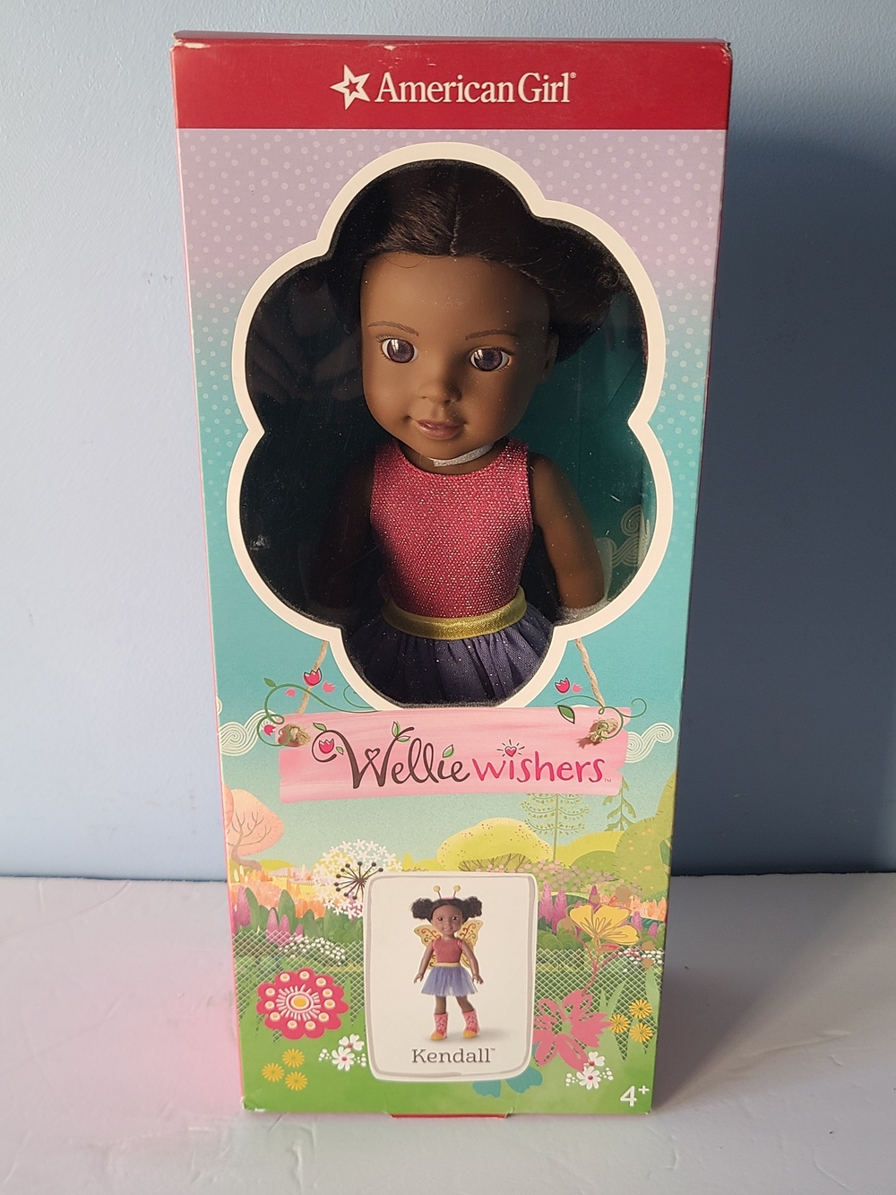 American Girl WellieWishers Kendall Doll - Pink & Purple Outfit